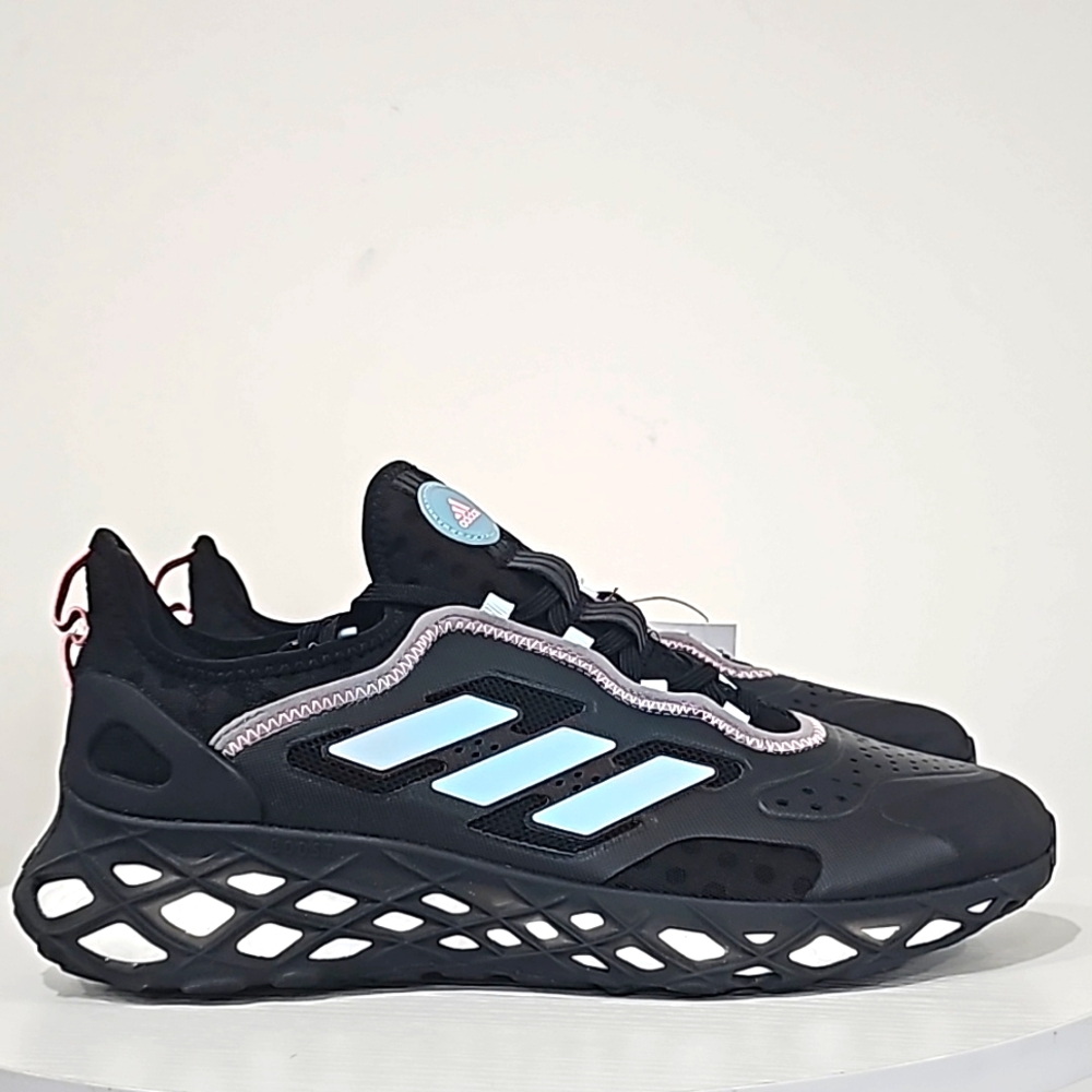 Adidas WEB BOOST black & blue man's size 10 10.5 product code GZ6442